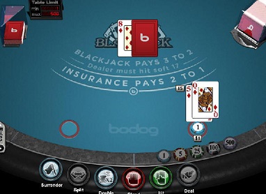 Bovada Blackjack